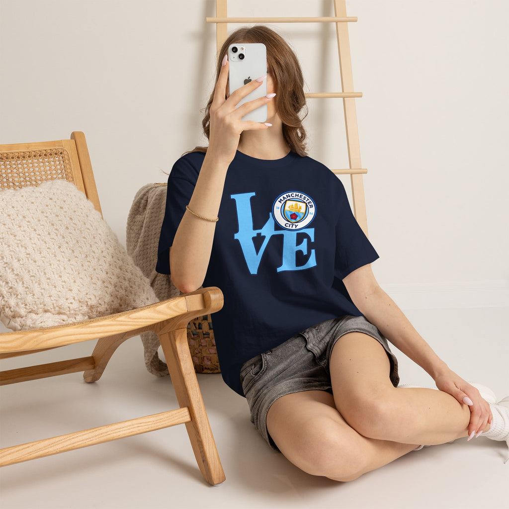 Manchester City LOVE Cotton T-Shirt