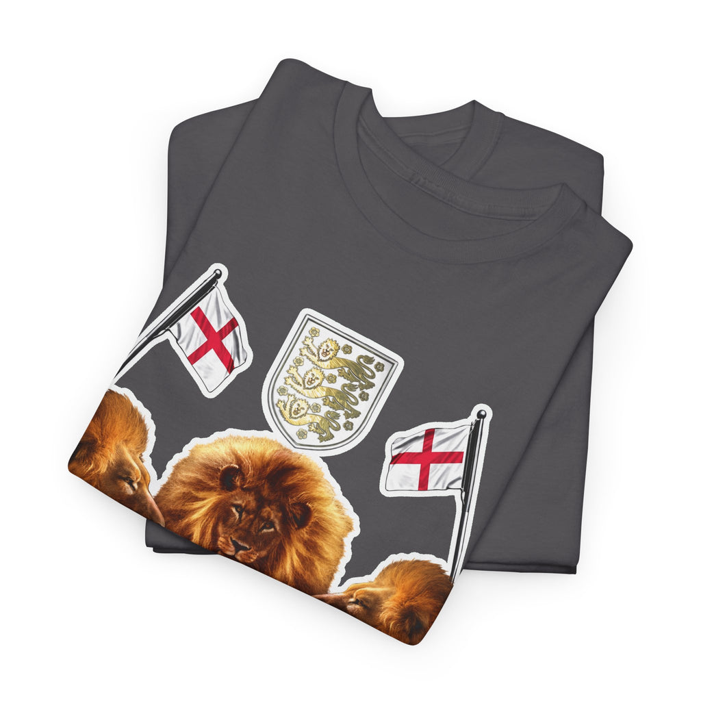 England 3 Lions Cotton Crest T-Shirt