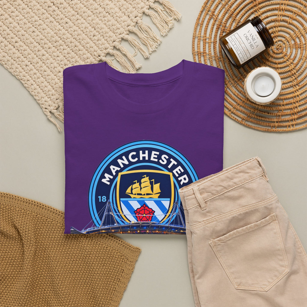 Manchester City CTID Unisex Heavy Cotton Tee