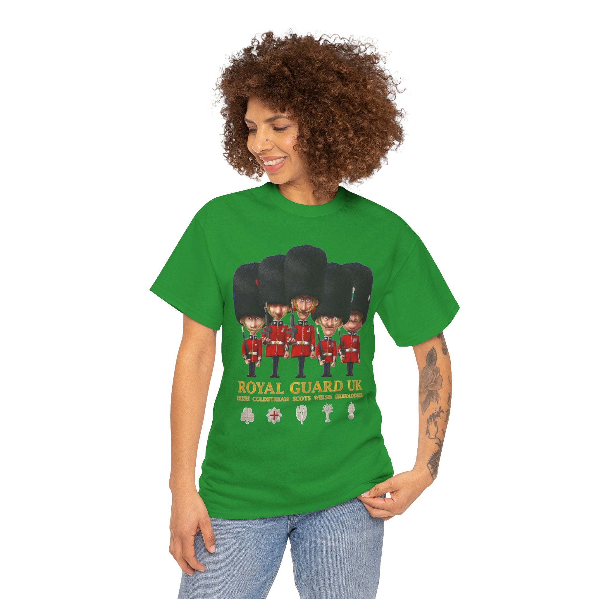 Royal Guard UK T-Shirt — Cute British Guards Illustration Tee
