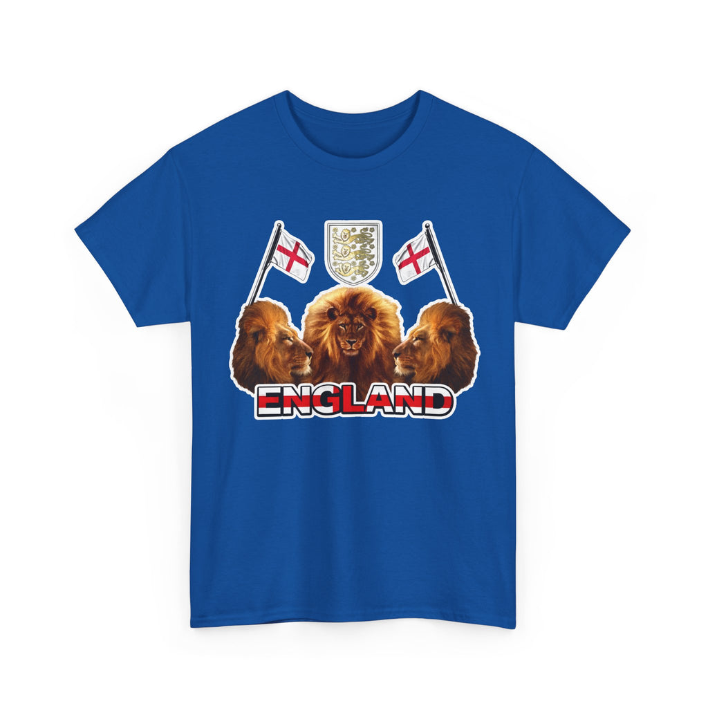 England 3 Lions Cotton Crest T-Shirt