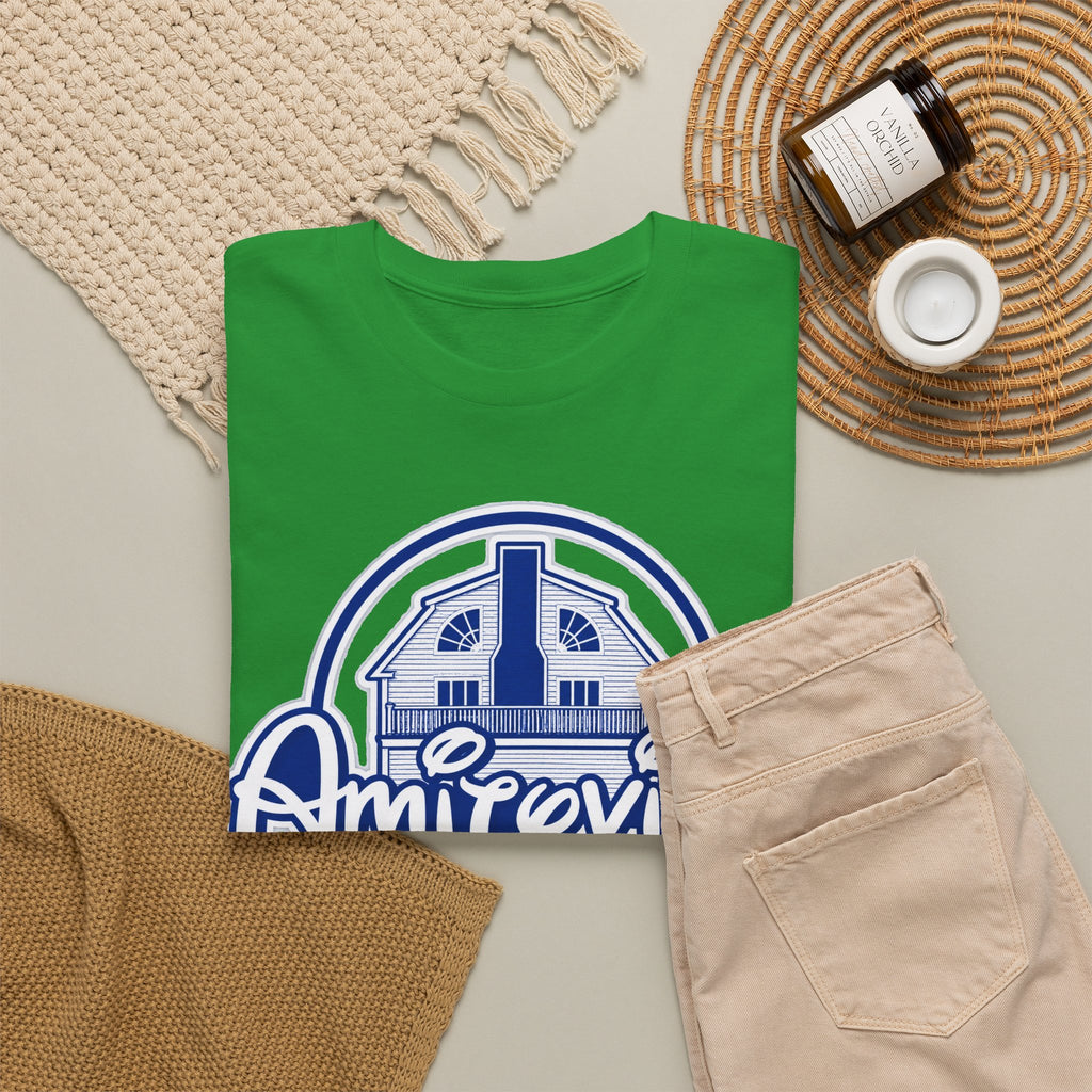 Amityville Horror Tee – "Amityville: The Scariest Place on Earth" Graphic Shirt