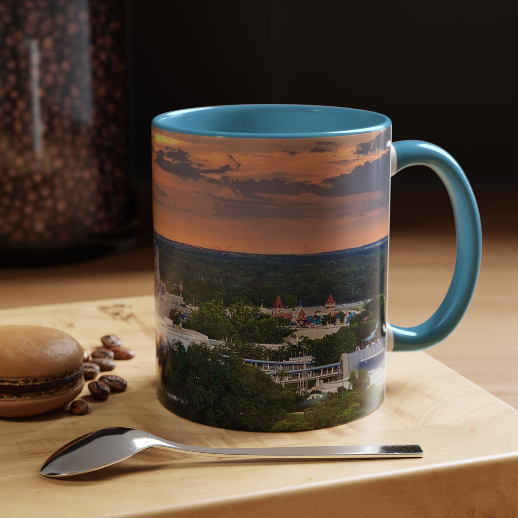 Disney Magic Kingdom Castle Sunset Coffee Mug (Accent, 11/15oz)