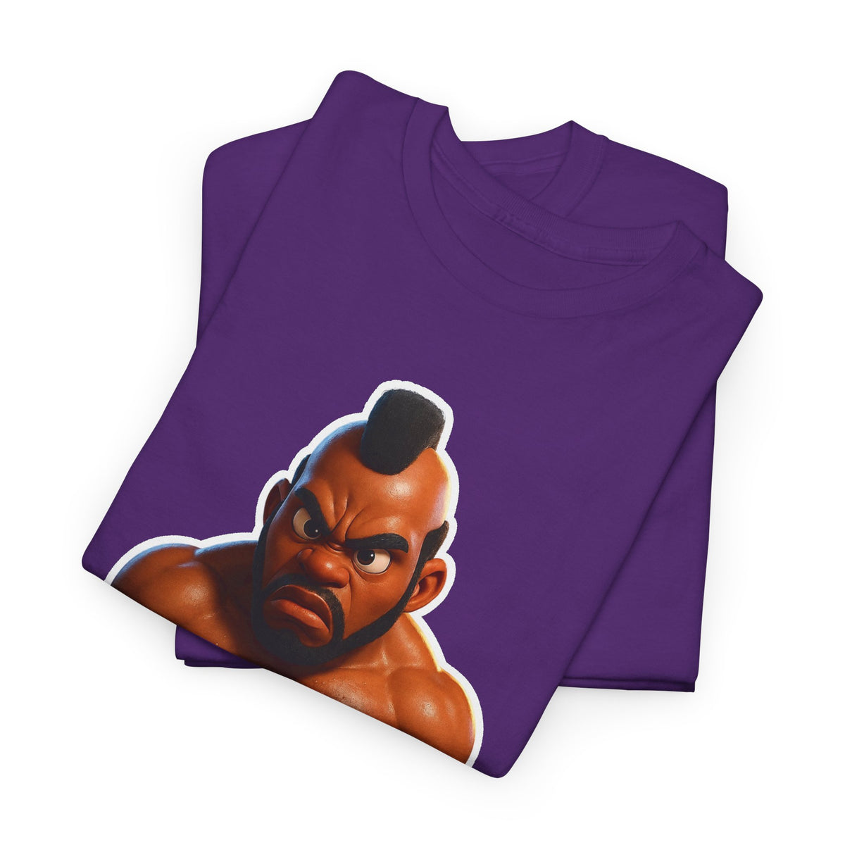 MR T Clubber Lang Boxer Character Tee — Tough Guy Cartoon Boxing T-Shirt