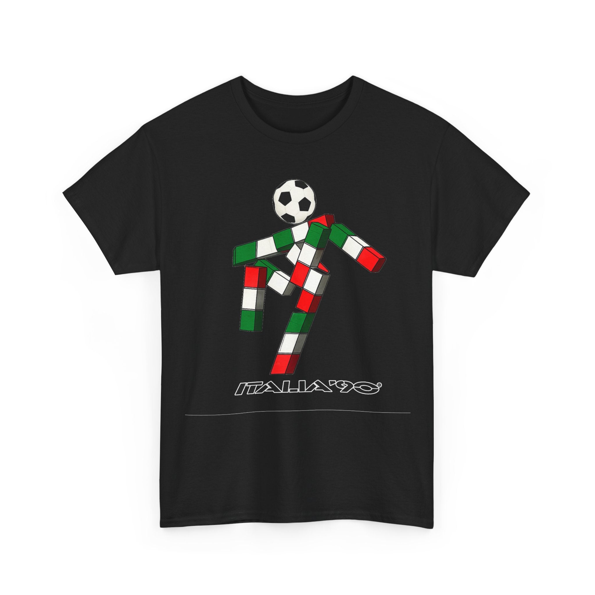Italia '90 Soccer T‑Shirt — Retro Italian Football World Cup Tee