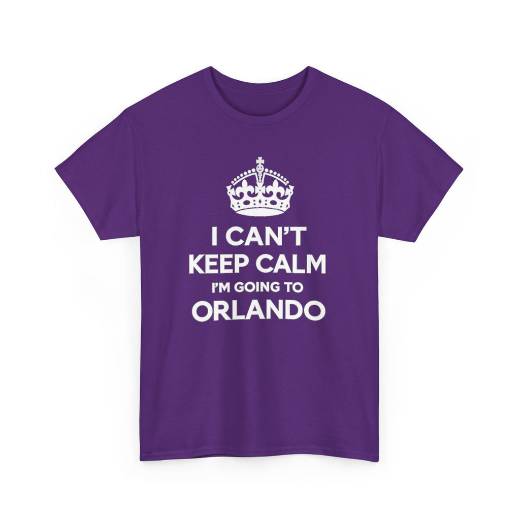 I Can't Keep Calm I'm Going to Orlando T-Shirt