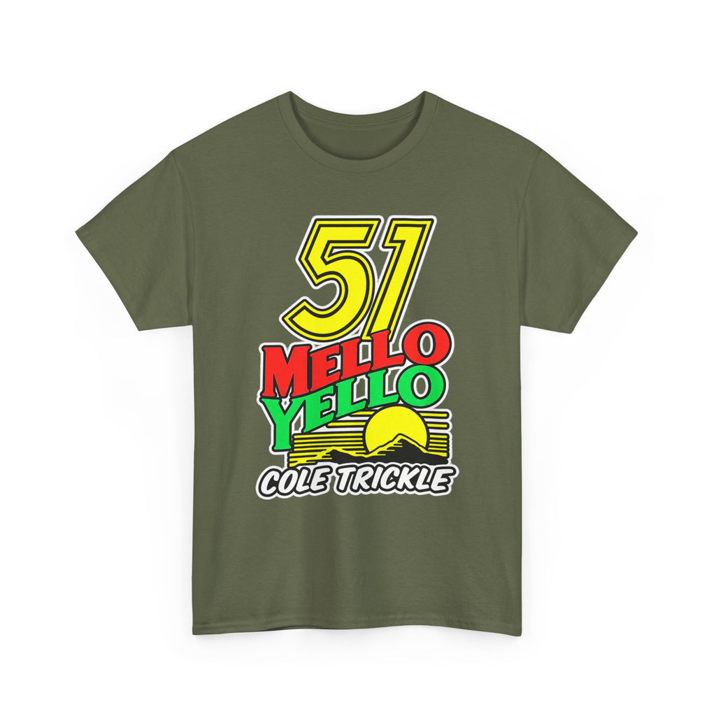 Days of Thunder Mello Yello '51' Graphic Tee — Cole Trickle Racing Shirt
