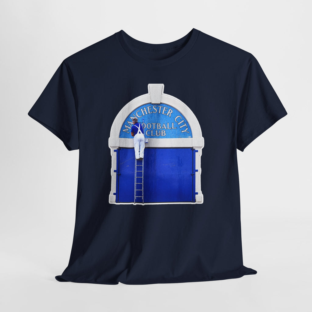 Manchester City Maine Road Inspired Cotton T-Shirt