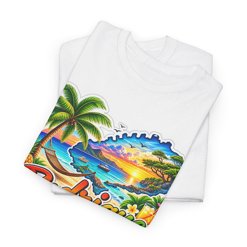 Rodrigues Island Tropical Tee — "Relax Your Soul" Beach Vacation T-Shirt