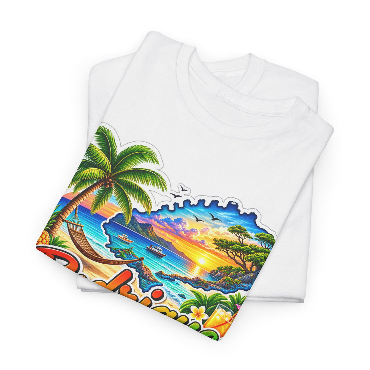 Rodrigues Island Tropical Tee — "Relax Your Soul" Beach Vacation T-Shirt