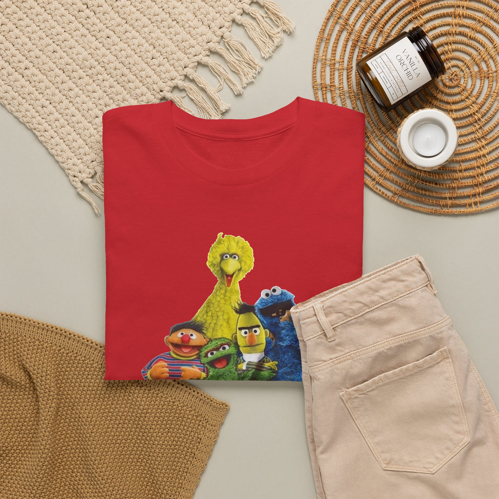 T-Shirt — "Straight Outta the Streets" Sesame Friends Graphic Tee