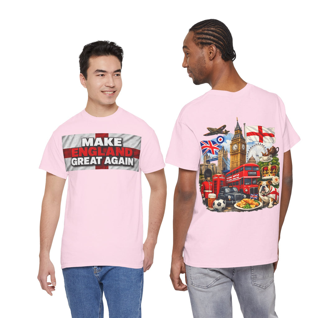 England Pride T-Shirt — "Make England Great Again" Graphic Tee
