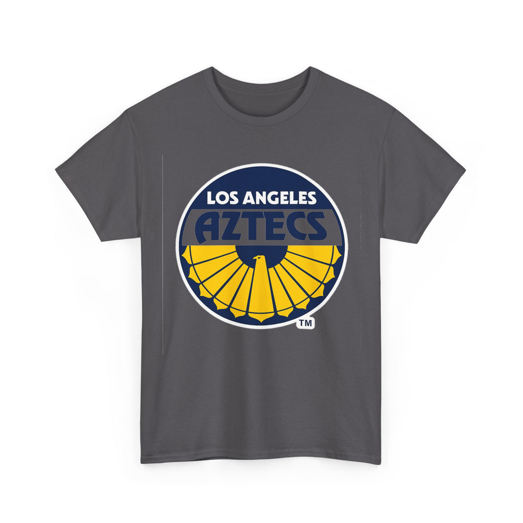 Los Angeles Aztecs Vintage Logo Cotton T-Shirt