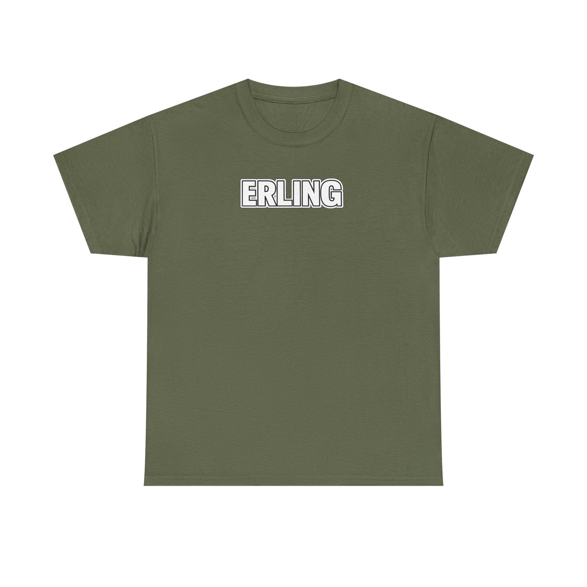 Erling Haaland Name Tee — Personalized Minimalist T-Shirt