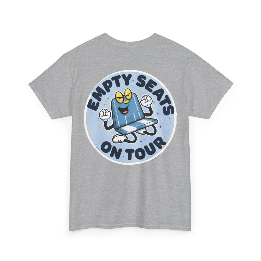 Manchester City T-Shirt — 'Empty Blue Seats On Tour' Retro Skate Graphic Tee