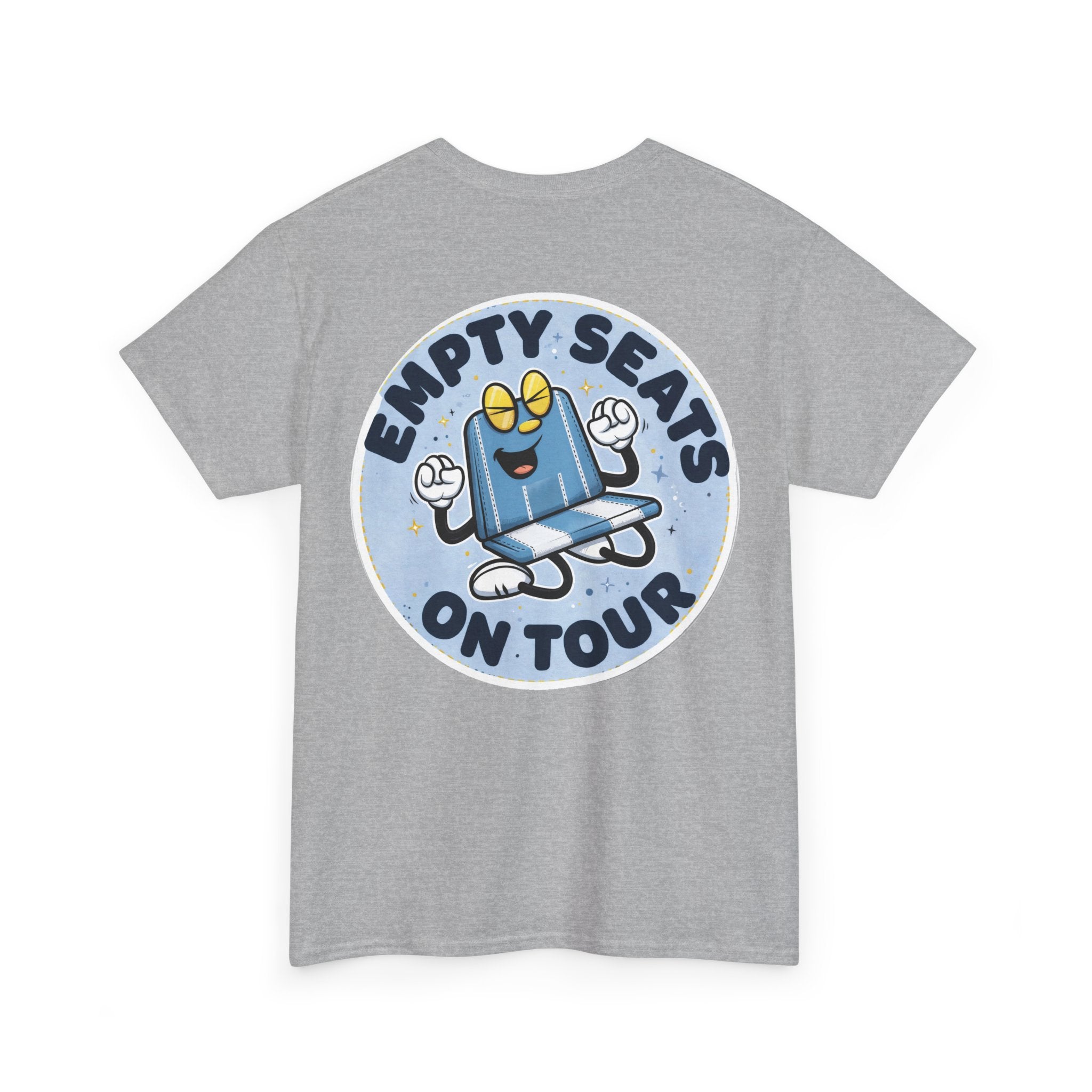 Manchester City T-Shirt — 'Empty Blue Seats On Tour' Retro Skate Graphic Tee