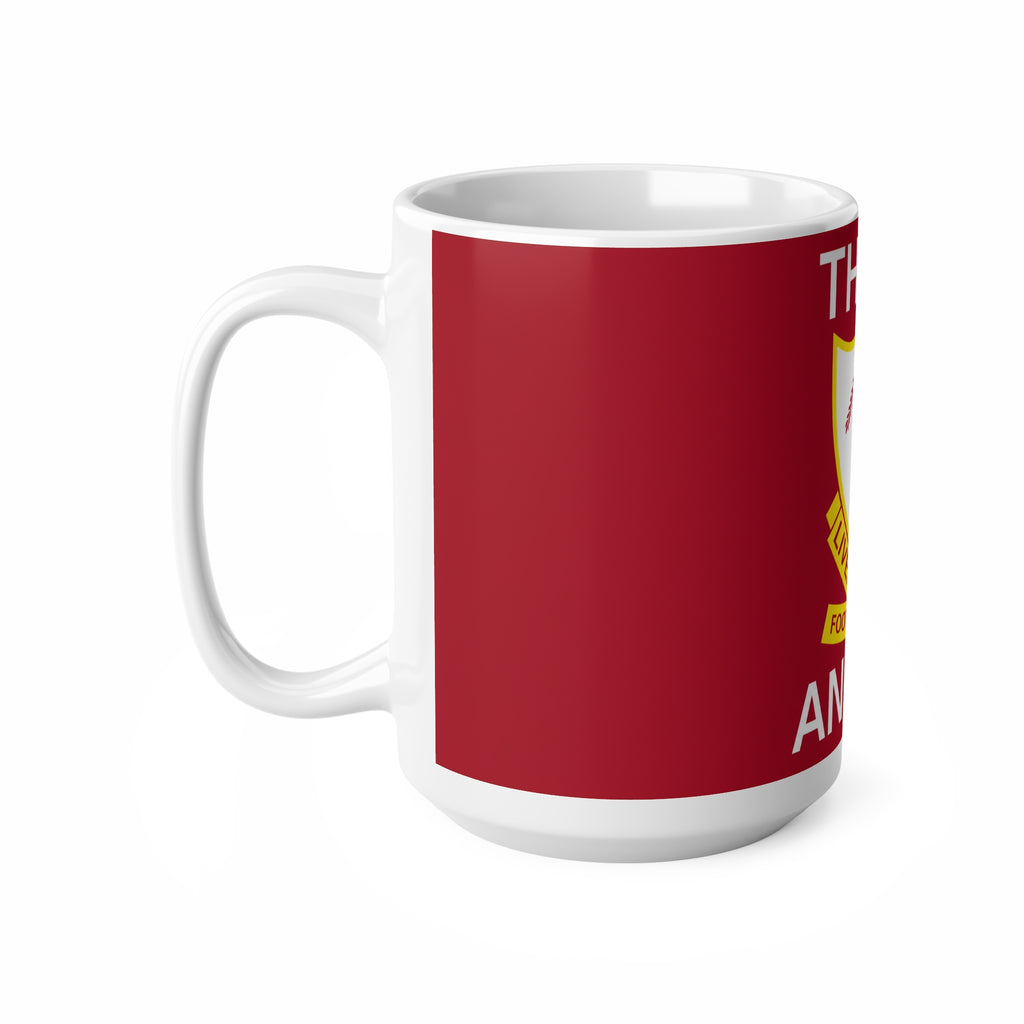 This Is Anfield Ceramic Coffee Mug — Liverpool FC Crest Red 11oz & 15oz