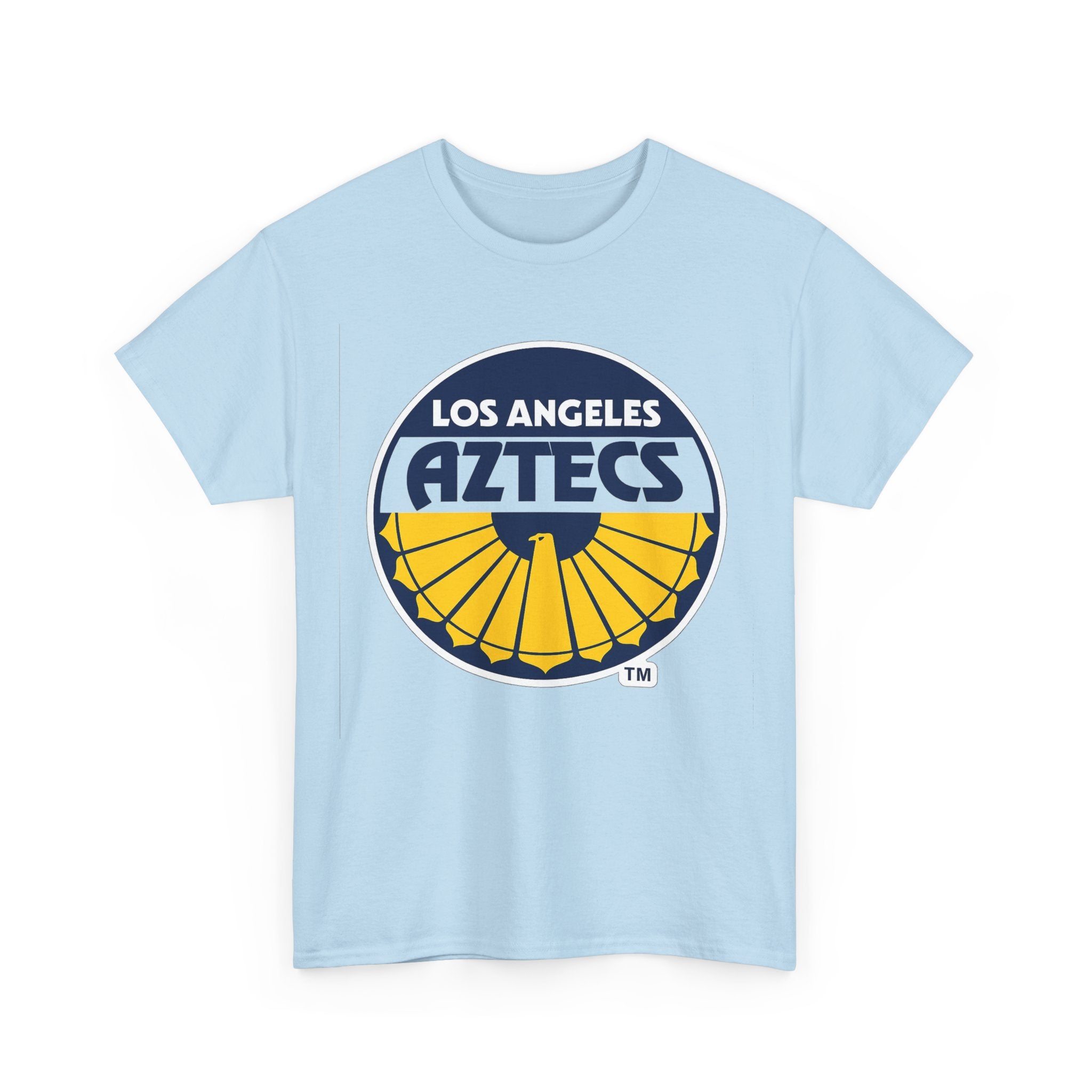 Los Angeles Aztecs Vintage Logo Cotton T-Shirt