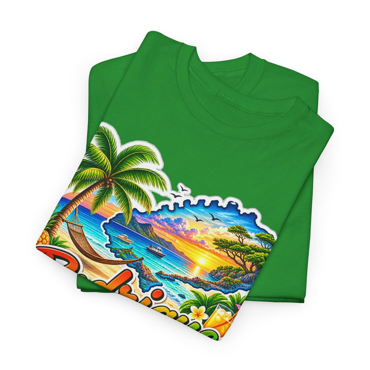 Rodrigues Island Tropical Tee — "Relax Your Soul" Beach Vacation T-Shirt