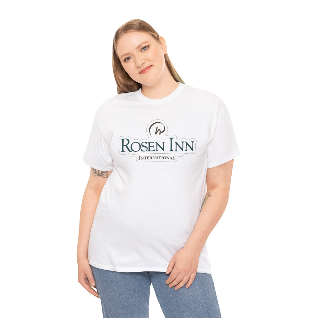 Rosen Inn International Inspired Logo Cotton T-Shirt Tee