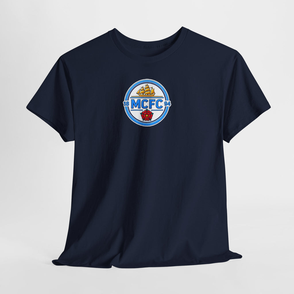 MCFC Retro Crest T‑Shirt — Vintage Soccer Fan Tee