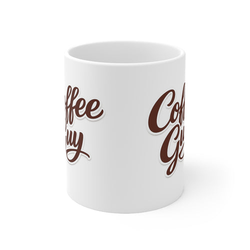 Coffee Guy Mug – Ceramic Coffee Cup (11oz & 15oz)