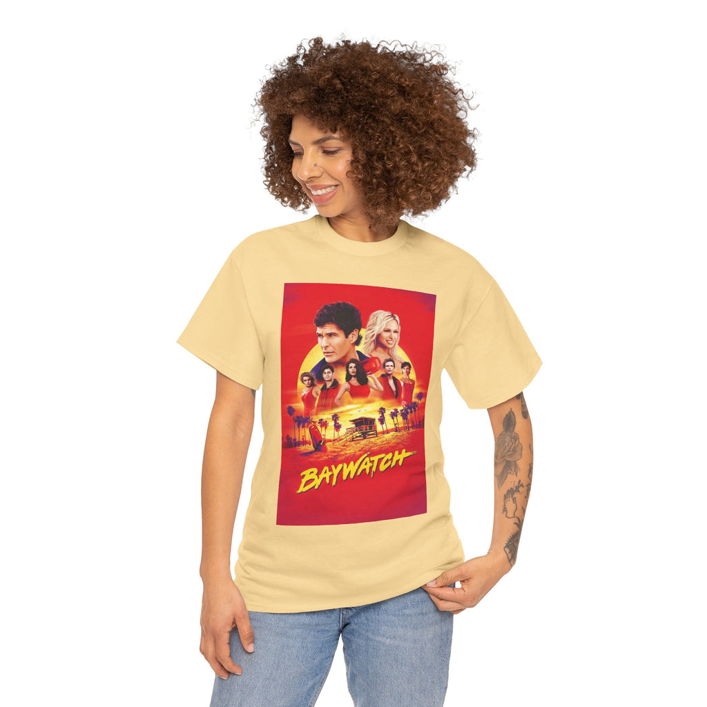 Baywatch Movie Poster Cotton T-Shirt