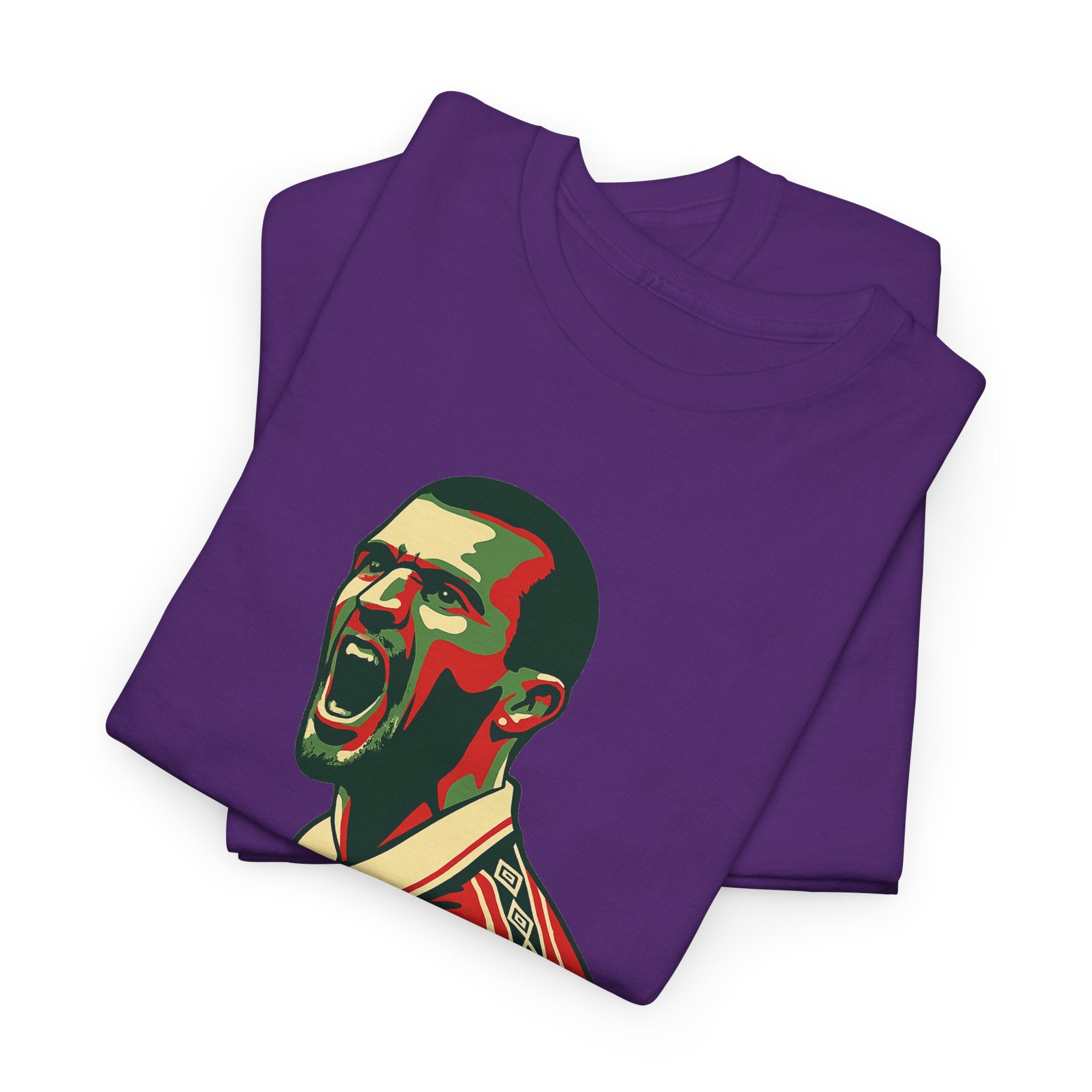 Roy Keane Retro Soccer Tee - Iconic Football Legend Graphic Shirt