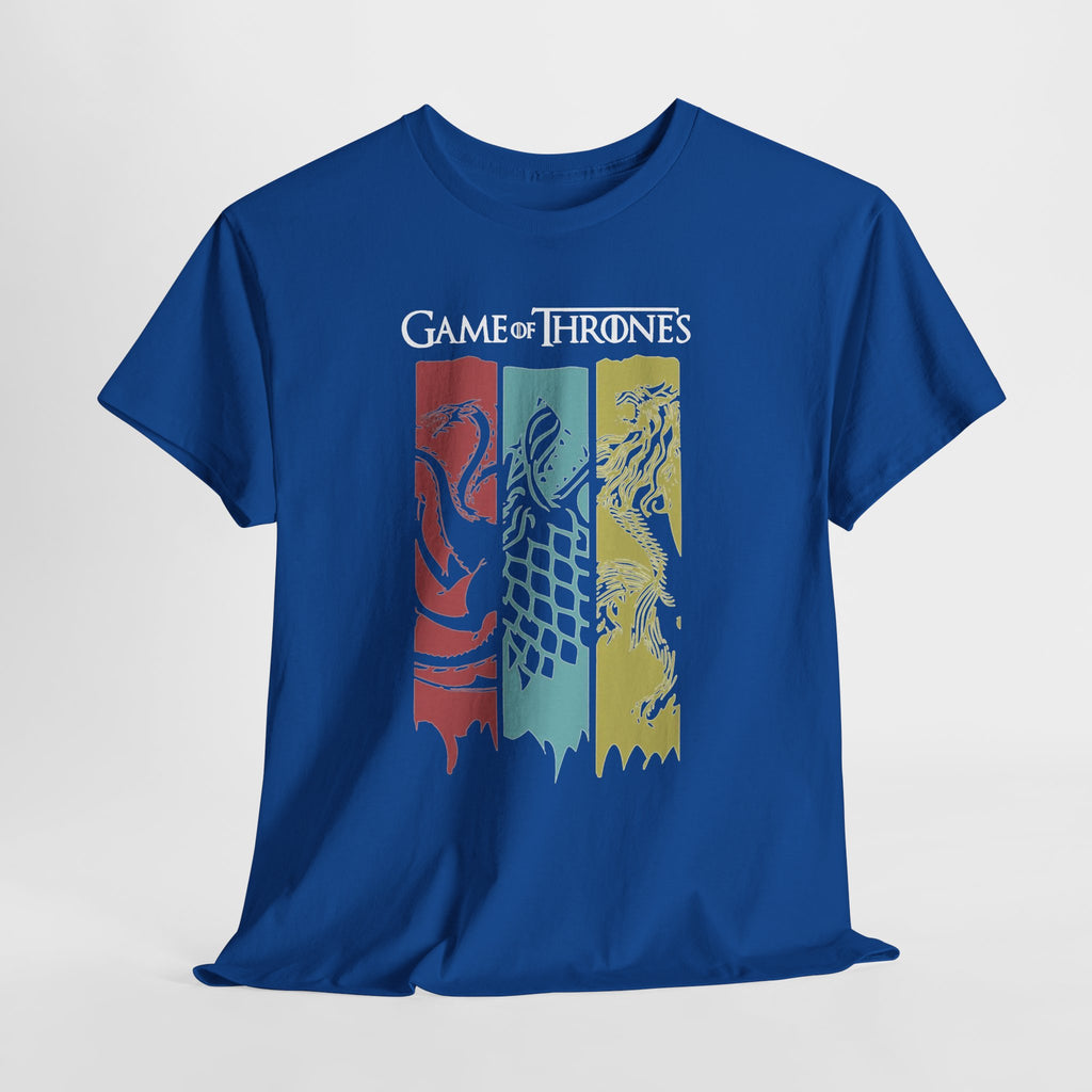 Game of Thrones House Sigils T-Shirt — Stark Lannister Tully Banner Tee