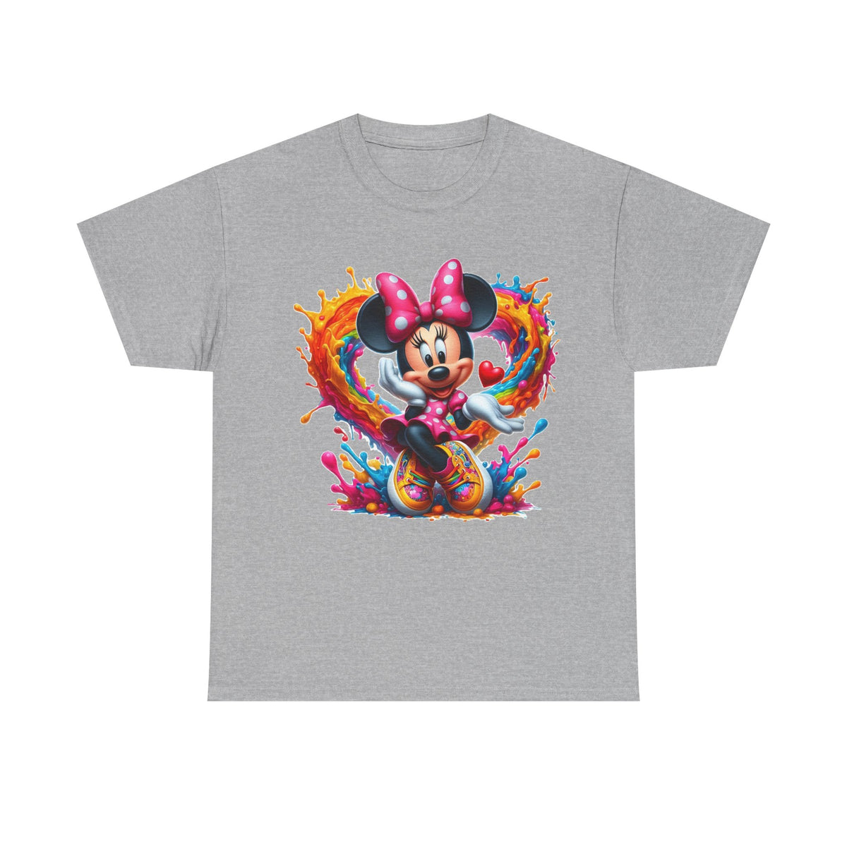 Minnie Mouse Unofficial Color Splash T‑Shirt