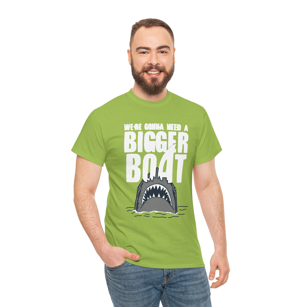 Bigger Boat Shark T-Shirt – 'We're Gonna Need a Bigger Boat' Graphic Tee