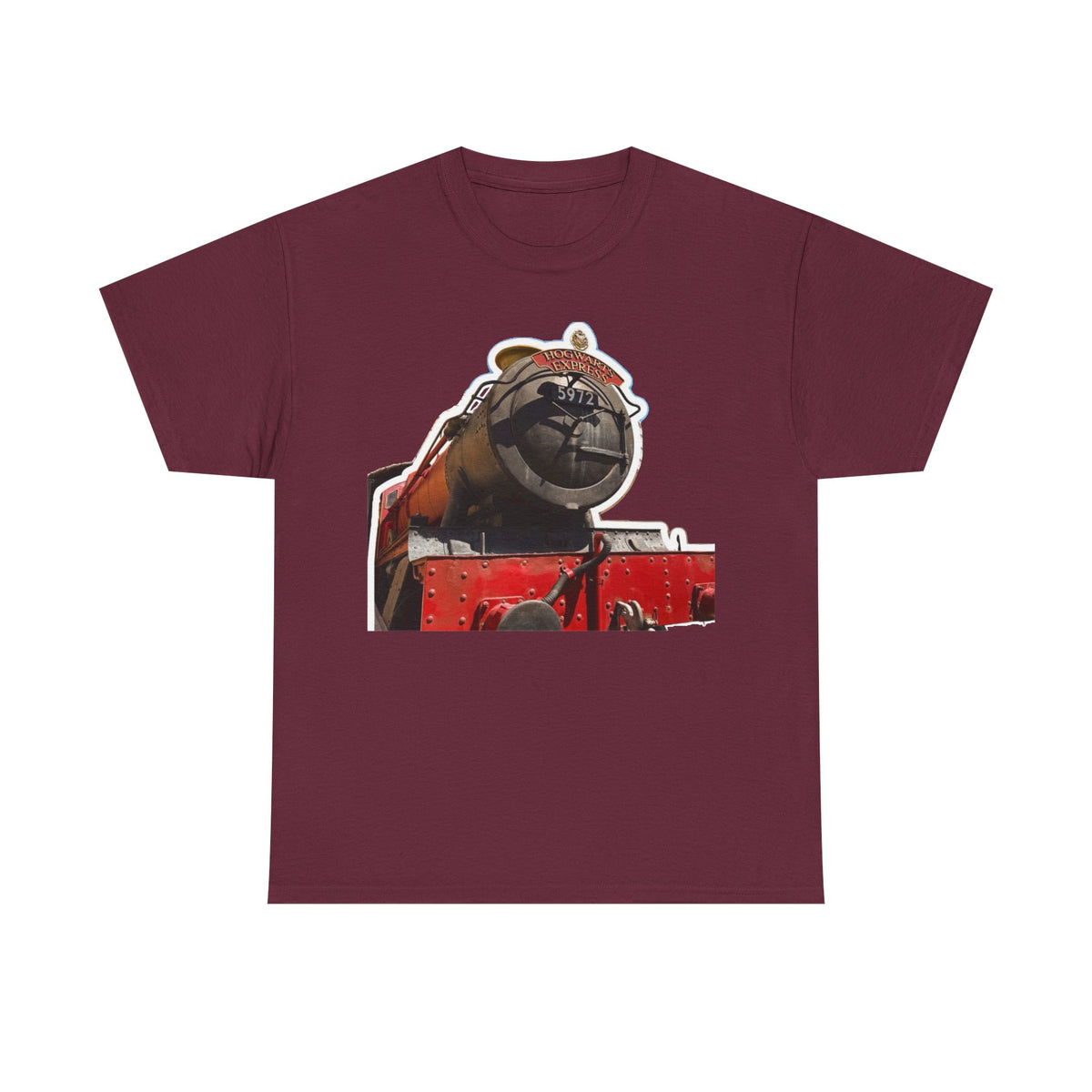 Hogwarts Express Steam Engine Train T-Shirt – Vintage Locomotive Graphic Tee