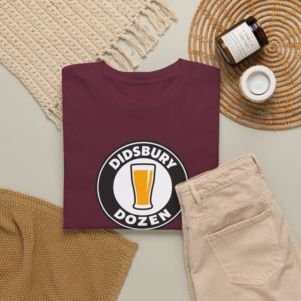 Didsbury Dozen Beer Logo Cotton T-Shirt / Tee