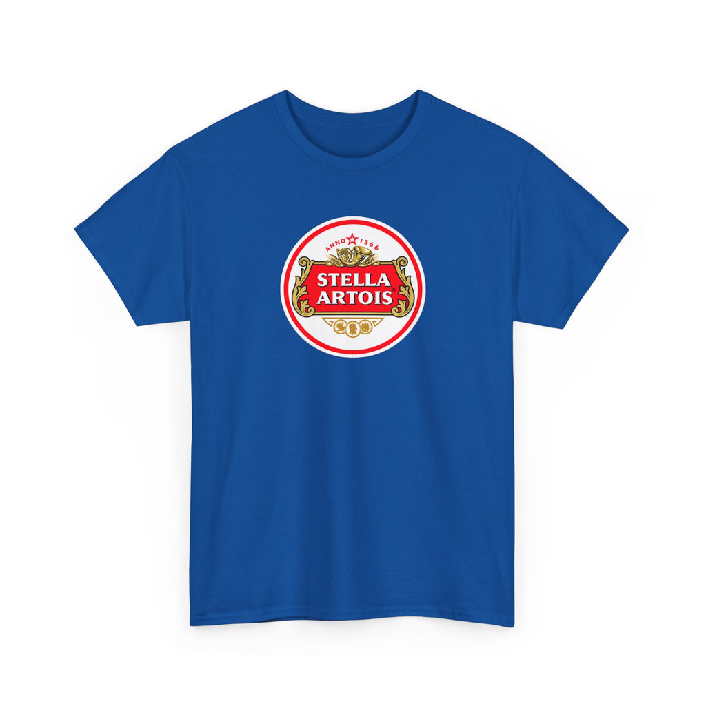 Beer Logo T-Shirt — Stella Artois Inspired Vintage Crest Tee