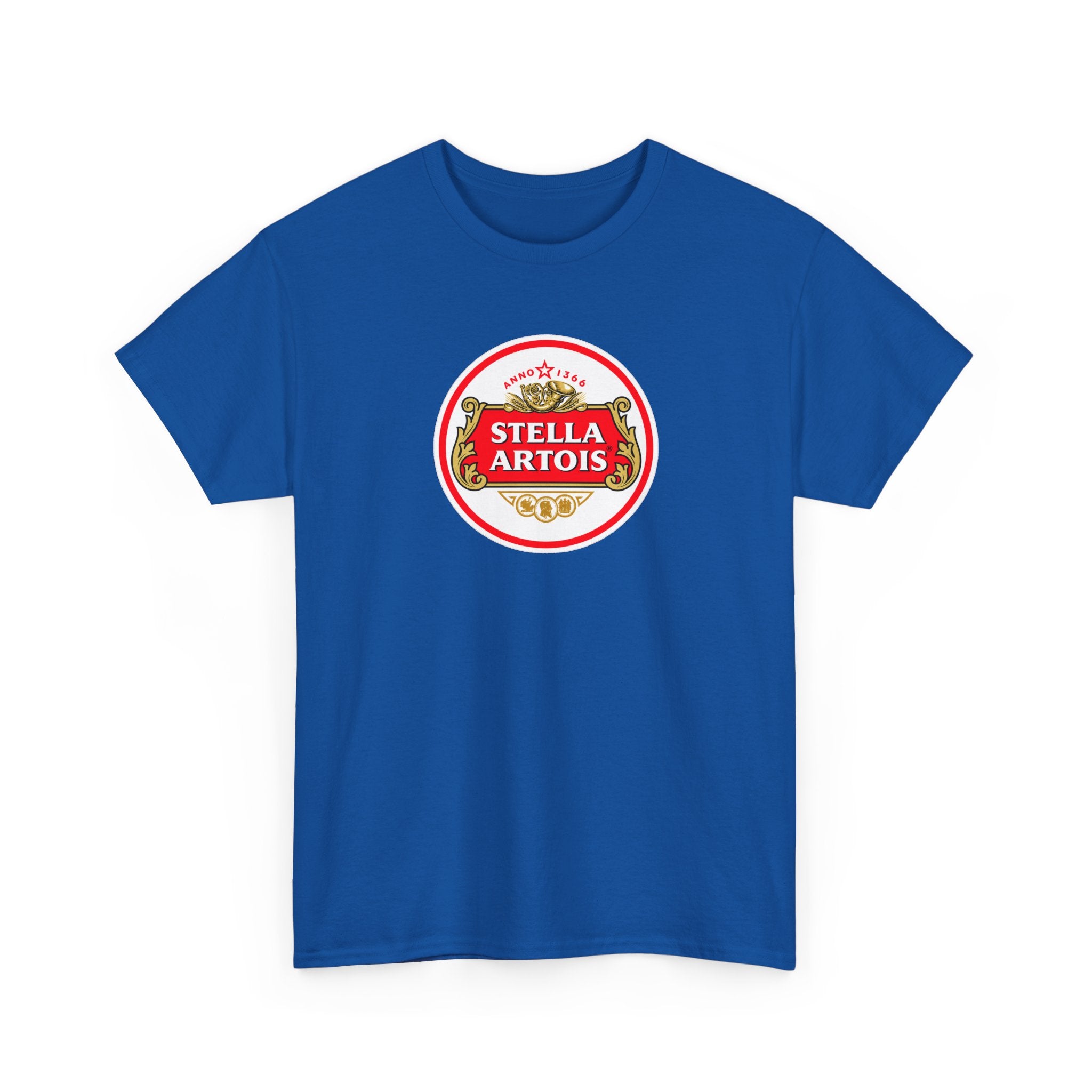 Beer Logo T-Shirt — Stella Artois Inspired Vintage Crest Tee