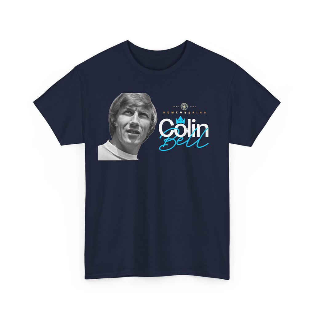 Colin Bell Manchester City Legend Graphic Cotton Shirt