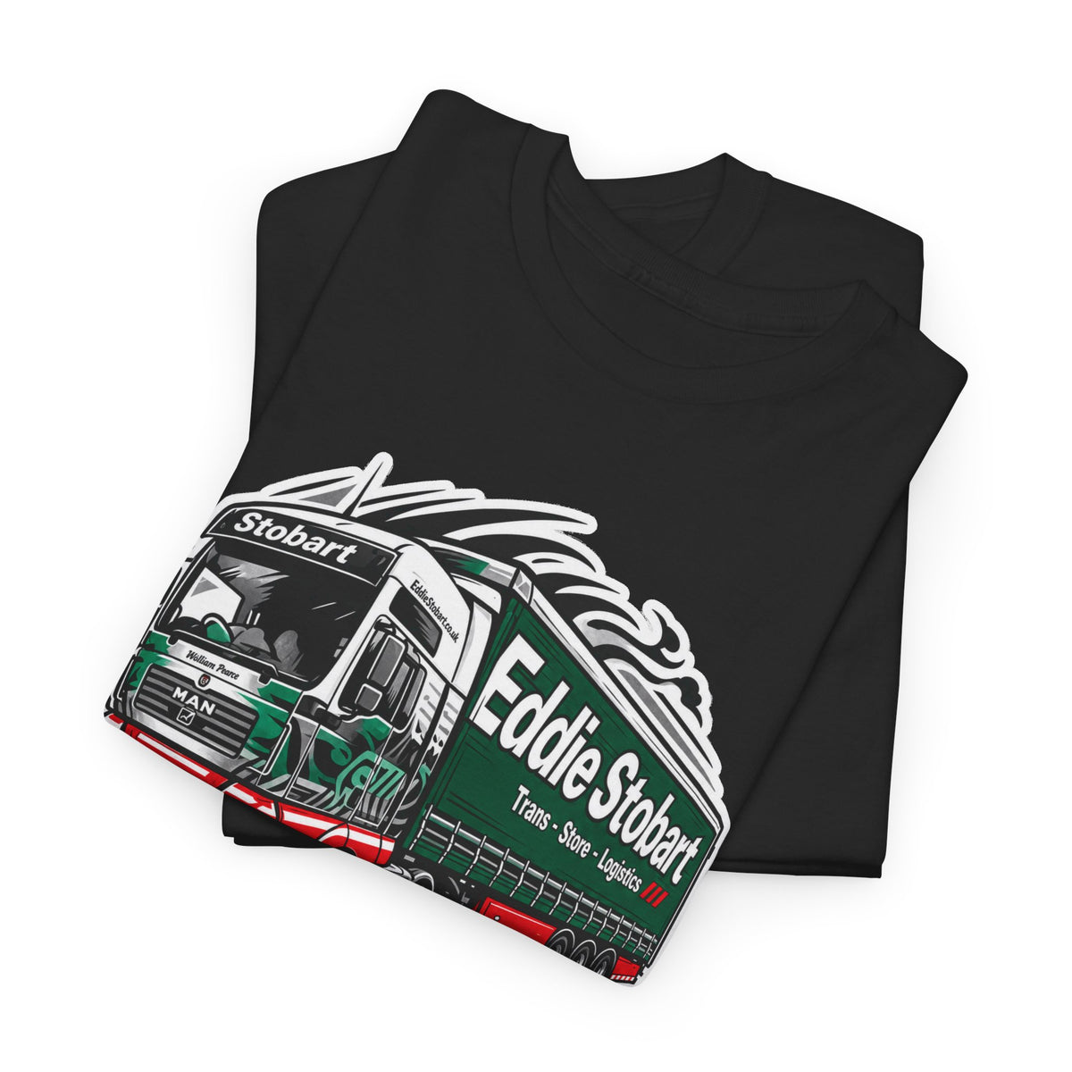 Eddie Stobart Truck Graphic Tee — Vintage Lorry Driver T‑Shirt