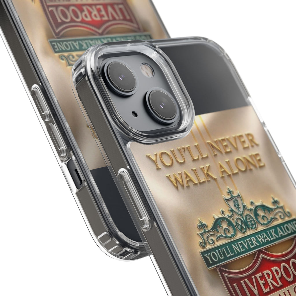 Liverpool FC 'You'll Never Walk Alone' Clear Phone Case
