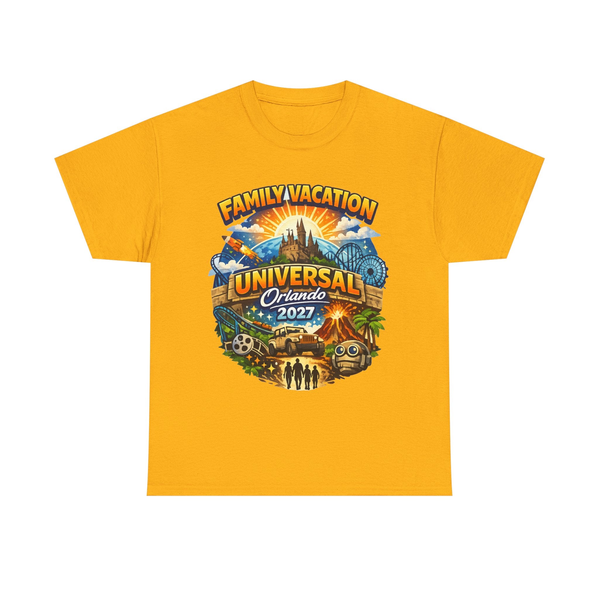 Universal Orlando 2027 Family Vacation T-Shirt