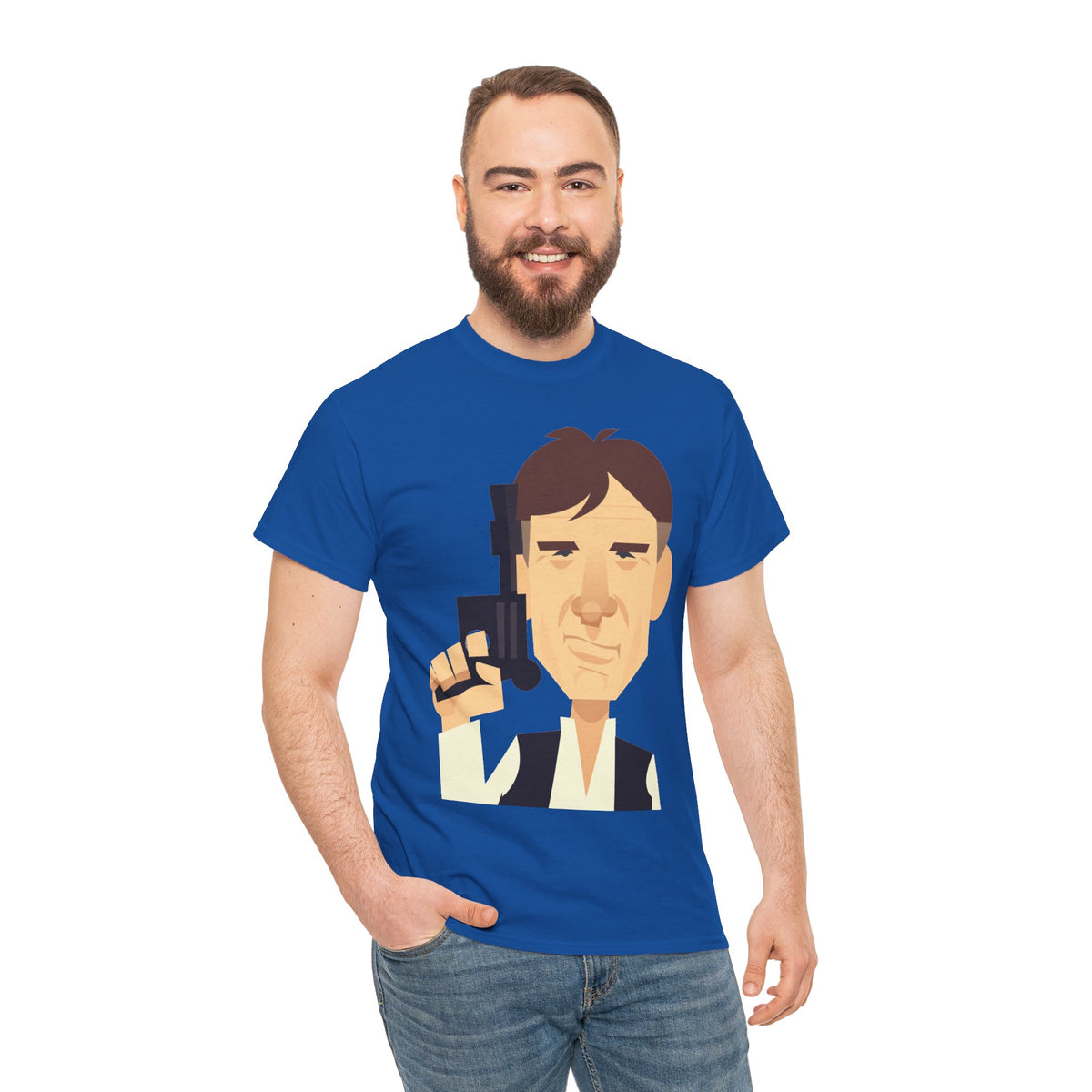 Han Solo Graphic Cotton T-Shirt
