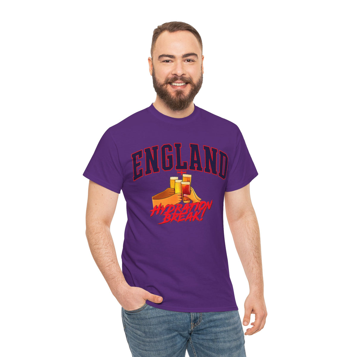 England Hydration Break T‑Shirt — "I'm Having an Hydration Break" Sports Tee