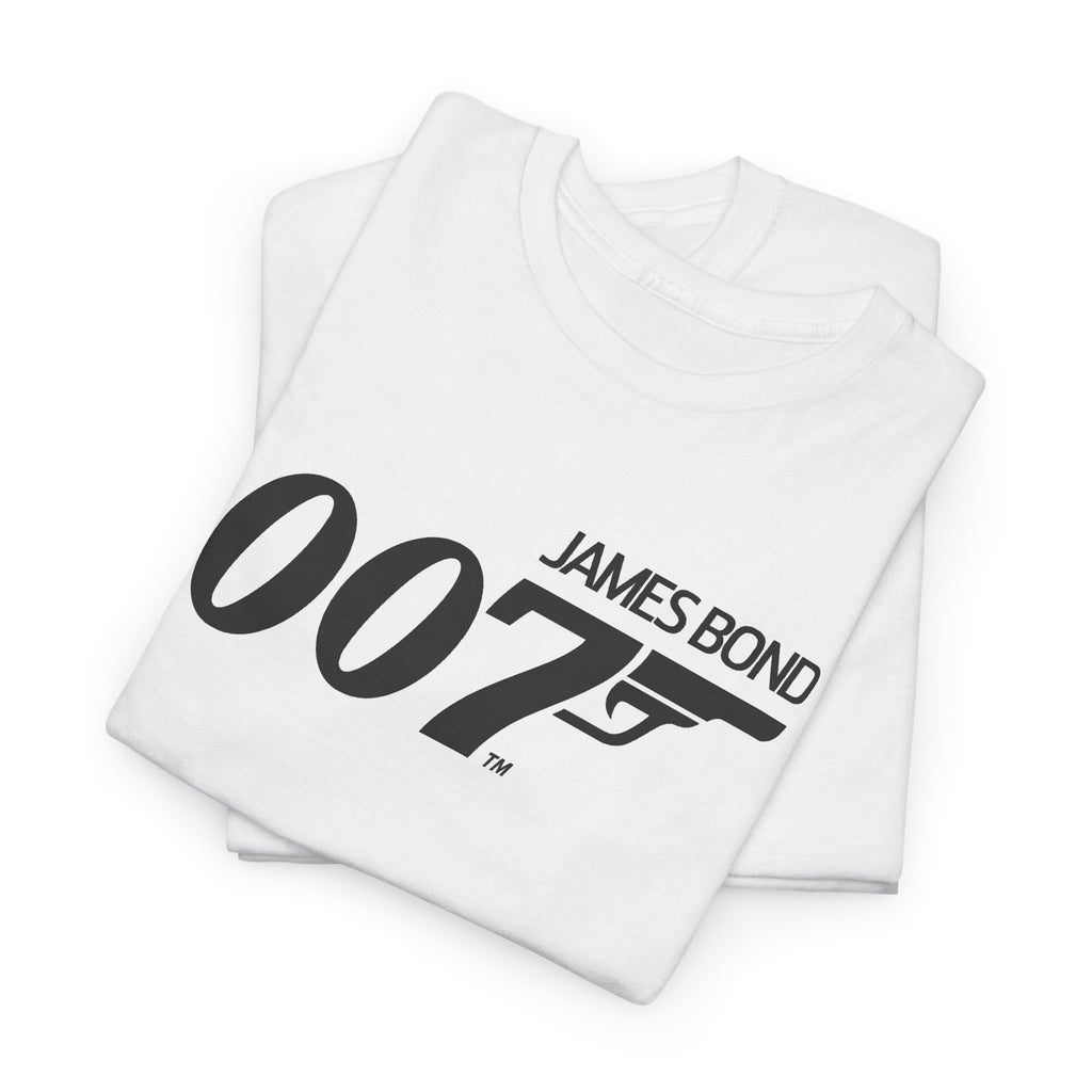 007 James Bond Logo T-Shirt — Classic Spy Movie Graphic Tee
