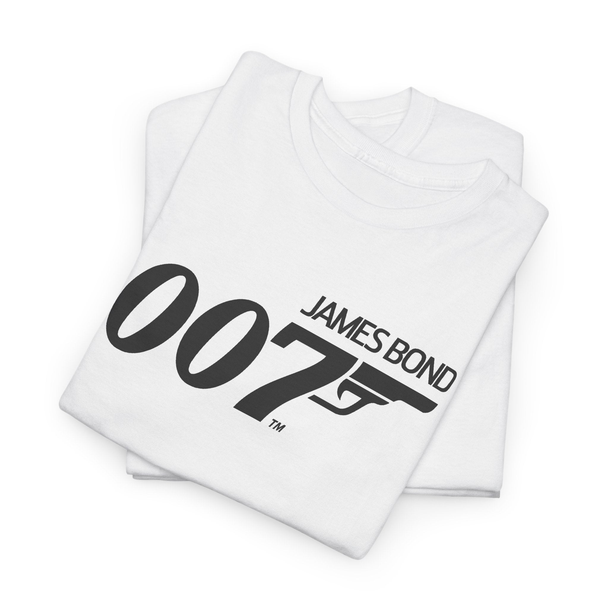 007 James Bond Logo T-Shirt — Classic Spy Movie Graphic Tee