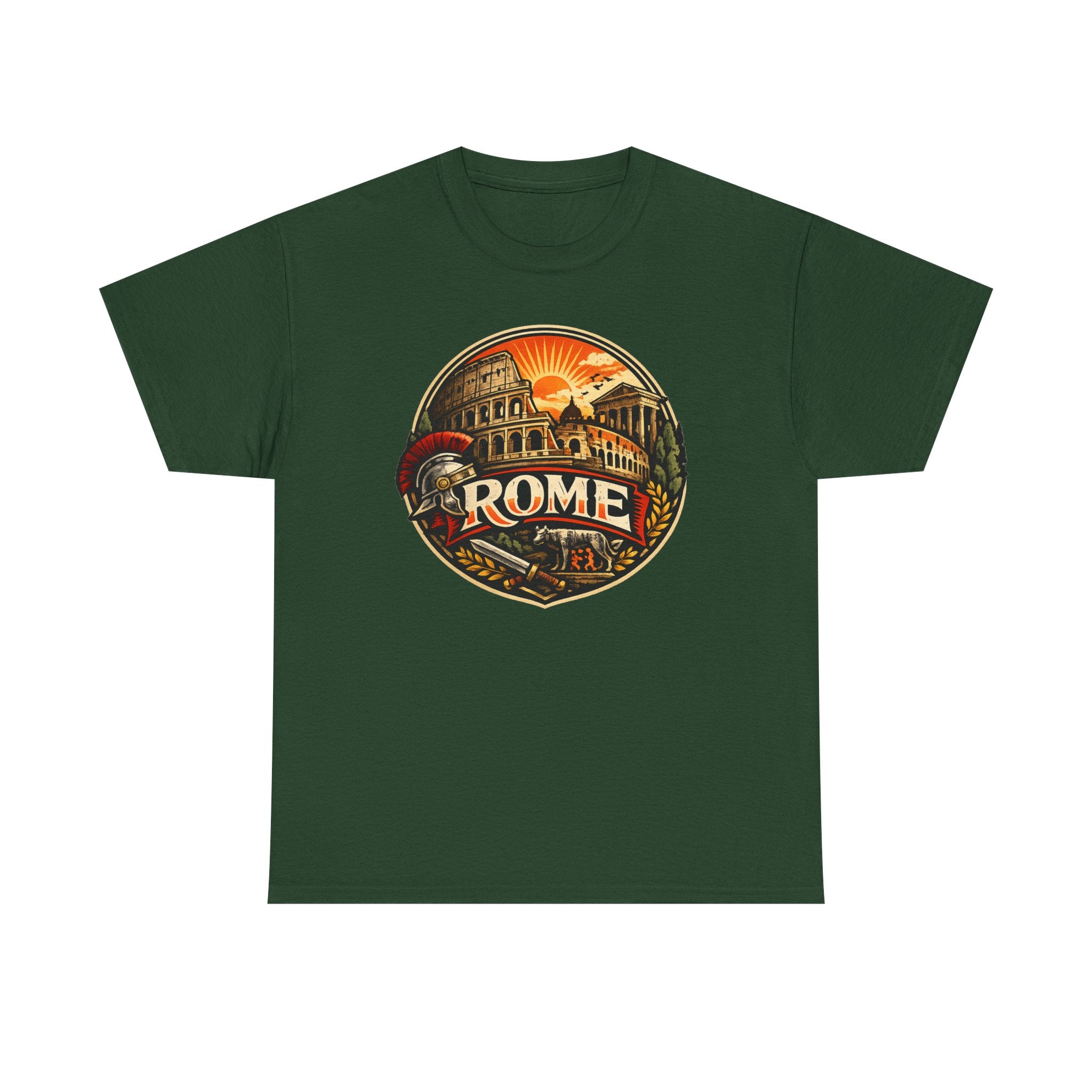 Rome Vintage Graphic Tee — Retro Italy Travel T-Shirt