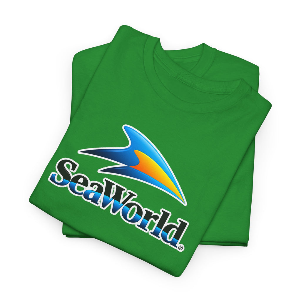 SeaWorld Logo T-Shirt — Classic Ocean Theme Tee