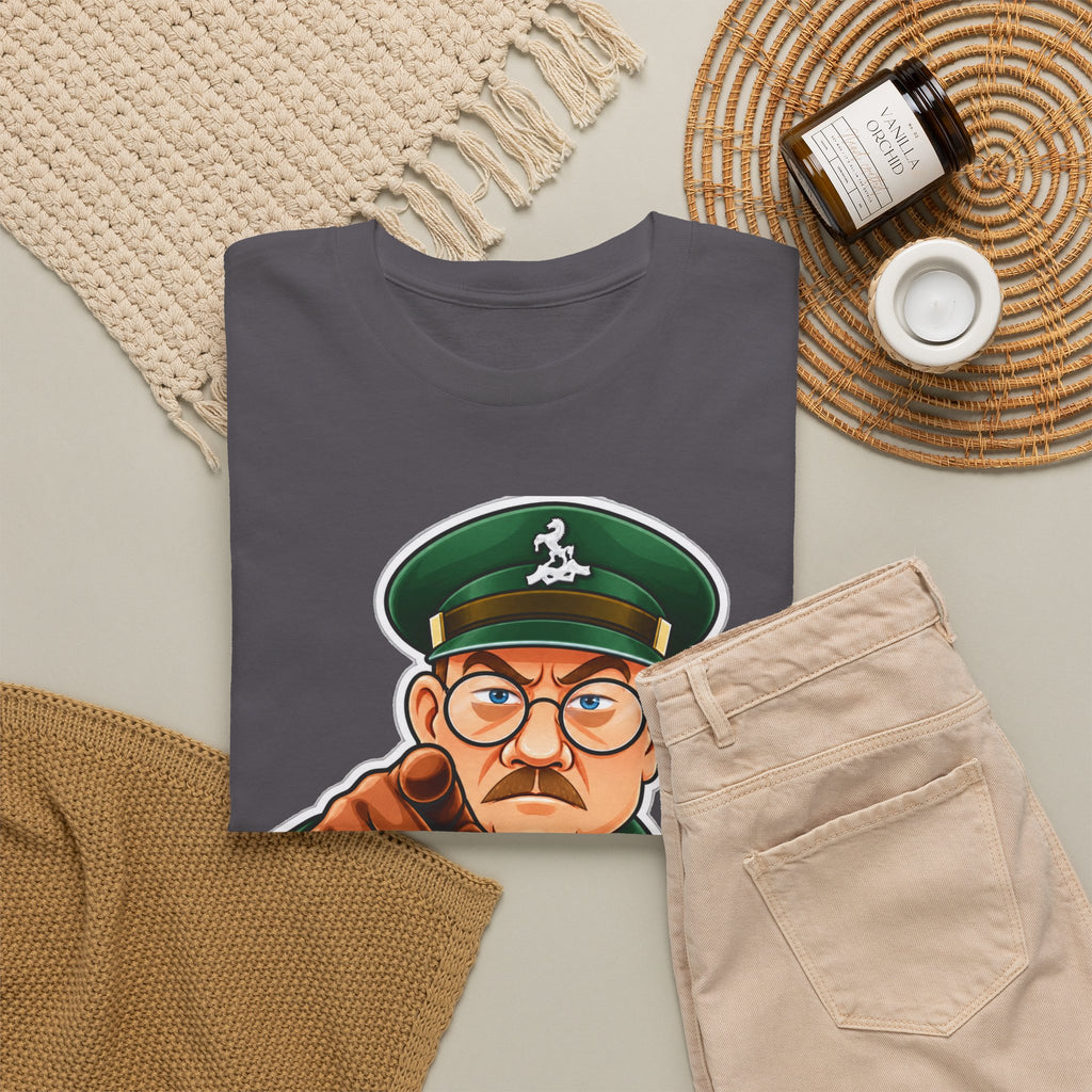 Don’t Tell Him Pike T-Shirt — Vintage Military Sergeant Pointing Graphic Tee