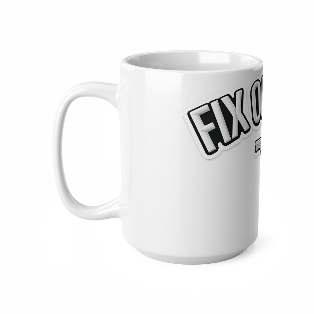 Fix Orlando Ceramic Coffee Mug — Florida State Map with Red Pin (11oz, 15oz)