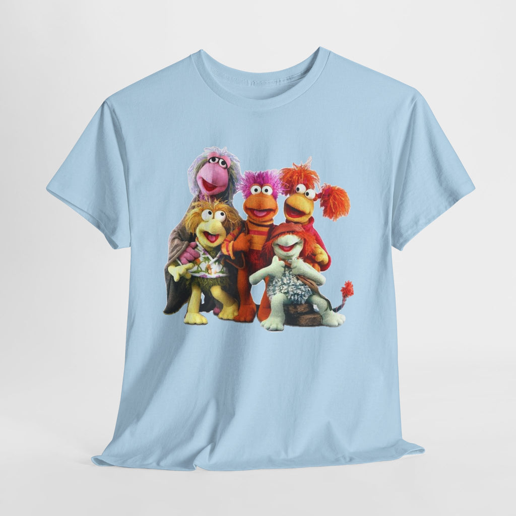 Fraggle Rock Characters T-Shirt — Vintage 80s Kids TV Crew Tee
