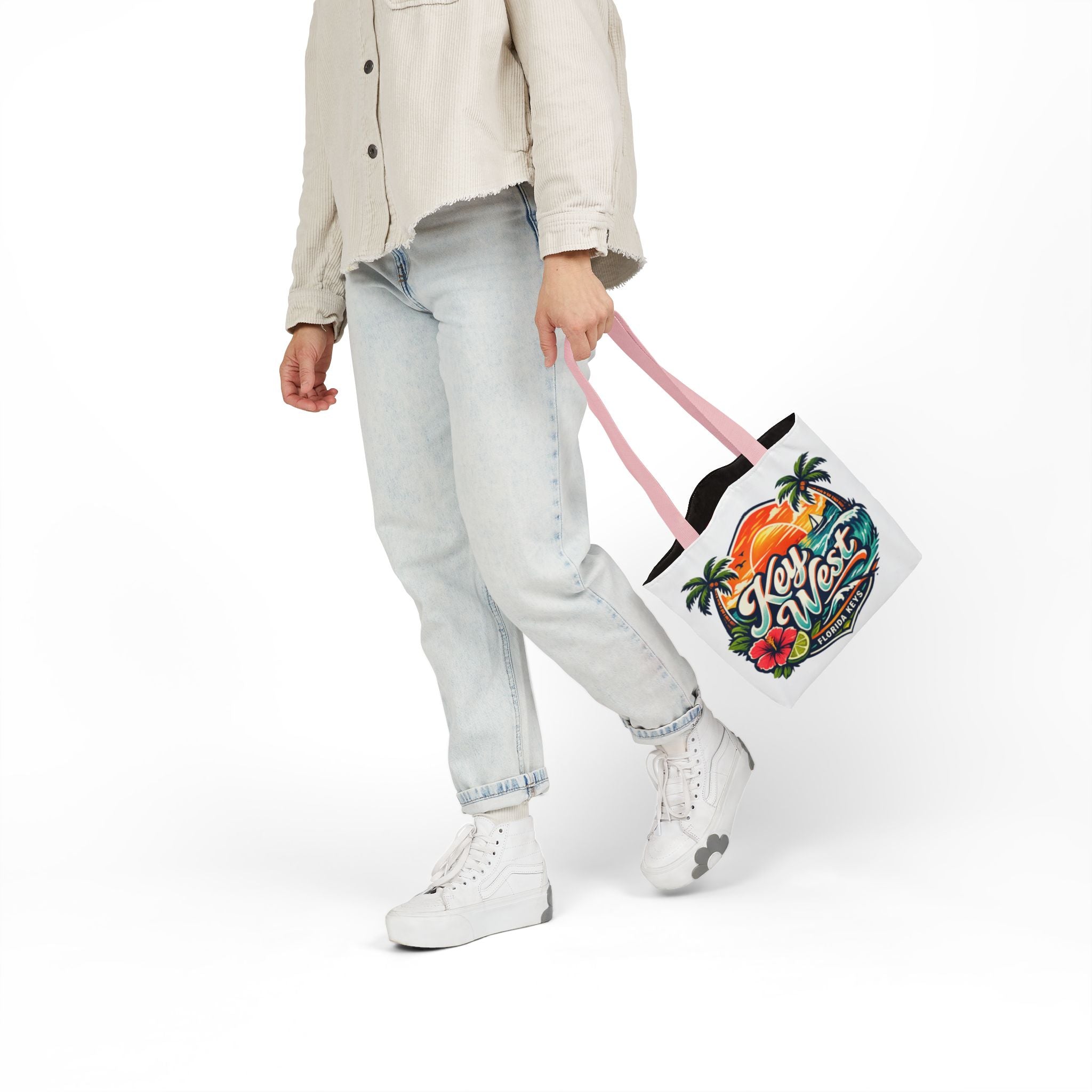 Key West Sunset Canvas Tote