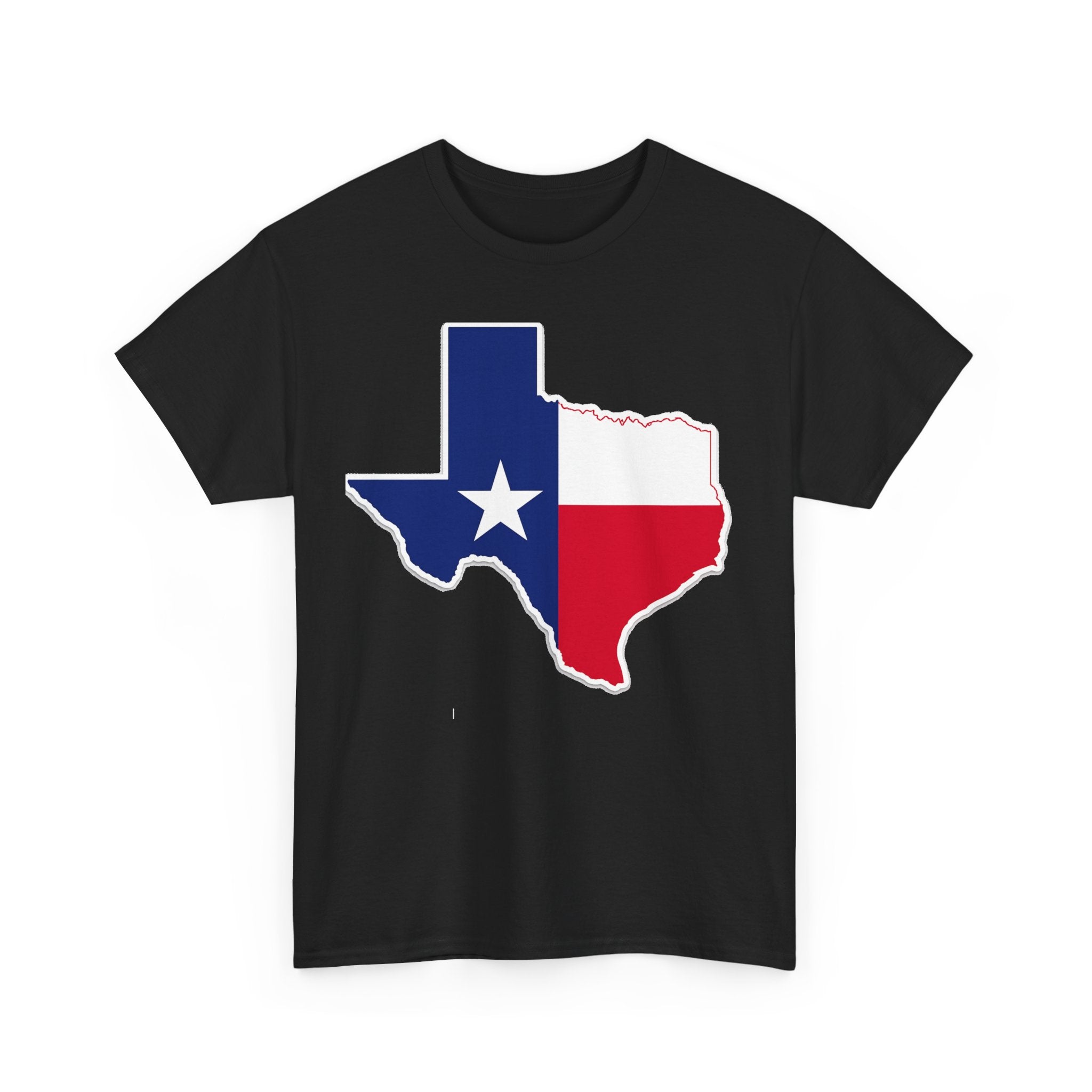 Texas Flag Outline T-Shirt — Lone Star State Pride Tee